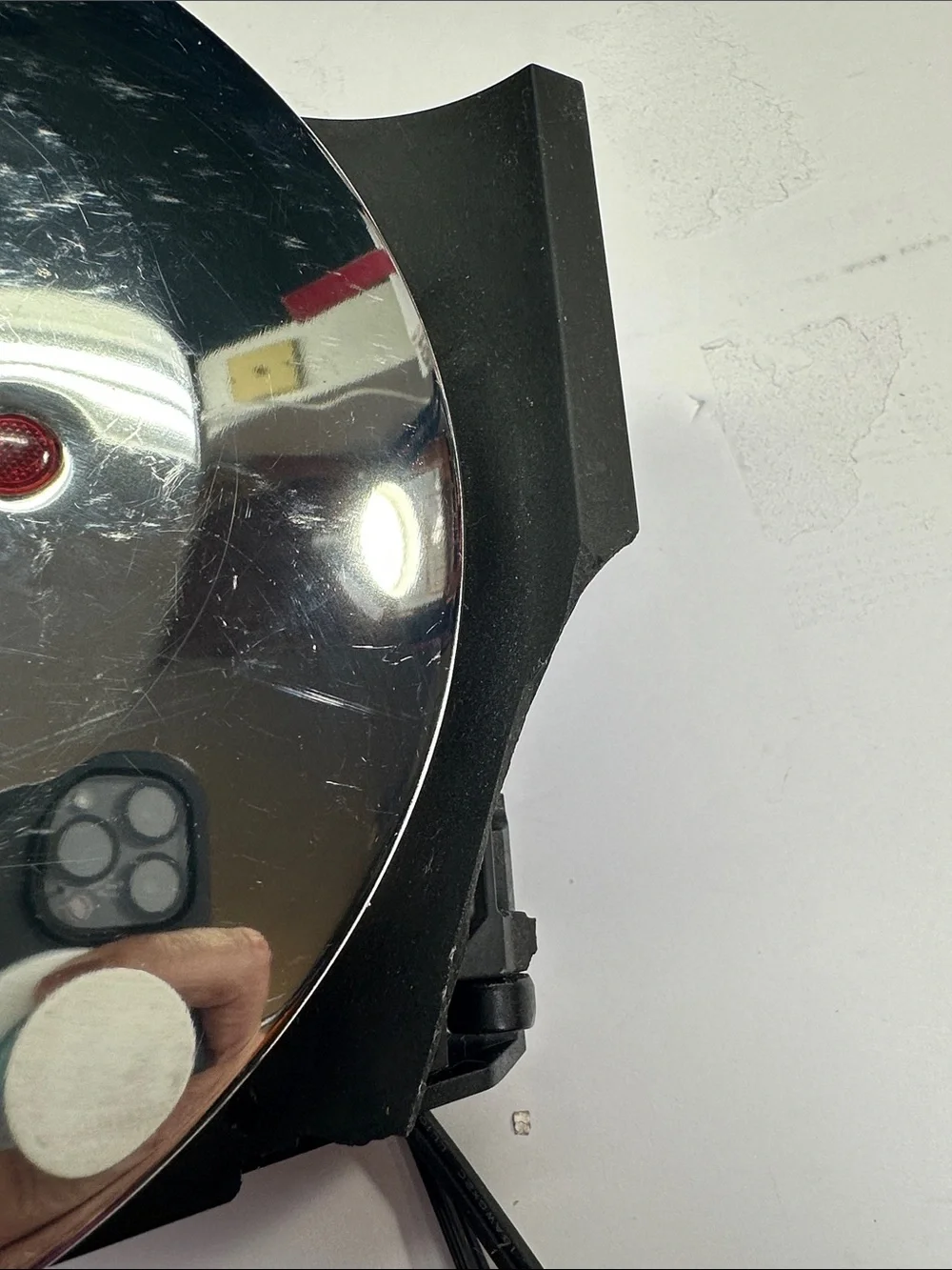 VillaWare Mickey's Single Waffler, Chrome Breakfast Waffle Maker Cosmetic Damage